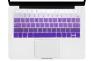 Gradient Purple Keyboard Cover for MacBook Pro 13" A1708 A1988 No Touch Bar 2018