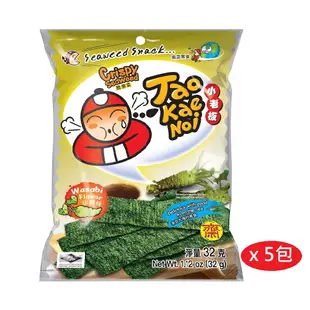 【泰國小老板】厚片海苔(山葵味)x5包