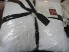 West Elm faux fur cascade throw white 47 X 60 New w tag