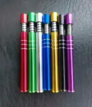 3 X Easy Clean One Hitter Chillum Tobacco Pipe metal 82mm
