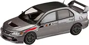 1/64 Mitsubishi Lancer Evolution 9 MR GSR with JDM Custom Engine Model Medium Purplish Gray Mica