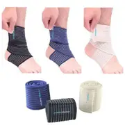 Fitness Master High Elastic Elbow Wrist Ankle Support Wrap Strap Brace Bandage Compression 70cm