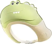 Baby Shower Hat, Baby Shower Shield - Soft Adjustable Bath Visor | Safe Shampoo Protection Cartoon Shield Soft Visor Bath Hat with Eye and Ear Protection for 0-9 Years