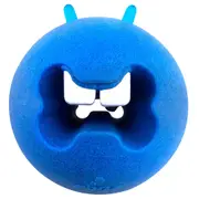 Rogz Fred Treat Ball Treat Dispensing Dog Toy Blue