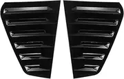 Rear Side Glass Louver Rear Triangle Window Cheek Decorative Sticker Car Compatible for Golf Golf/R MK6 2010-2014