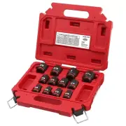 12PCSHOCKWAVE Impact Duty&trade; 1/2" Drive SAE Standard 6 Point Socket Set