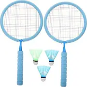 Toyvian Badminton Rackets Balls Set for Boys and Girls 3-12 Years Old Boys and Girls Badminton Game Racket Bag Random