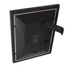 AU 10 Inch WiFi Smart Digital Photo Frame Picture Frame Brown Wood Grain