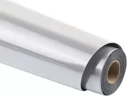 Reflective Light Grey Heat Transfer Vinyl HTV Rolls, 12" x 12ft Reflective Ir...