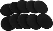 COSMEVIVI 10pcs Waxing Sponge Wax Applicator Car Polishing Pads Wash Rags Wax Applicator Pad Black Sponge