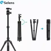 Selens Aluminum Alloy 60" Camera Travel Tripod Monopod Stand + 360°Ball Head
