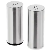 PLATS salt/pepper shaker, set of 2, stainless steel