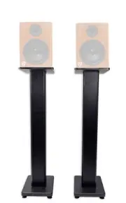 (2) Rockville 36” Studio Monitor Speaker Stands For Rockville APM6C