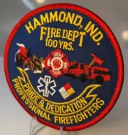 Hammond IN Fire Department Patch