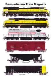 Susquehanna Manifest Train 6 magnets Andy Fletcher