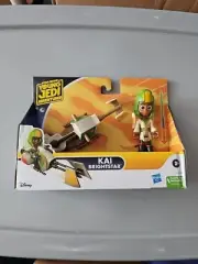 New Young Jedi Adventures Kai Brightstar Speeder Bike & Light Saber Hasbro 3+