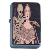 Oil Lighter Lady Memento Mori