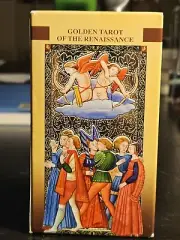 Golden Tarot of the Renaissance & LWB Estensi Tarot Deck | 78 Cards|New Vintage