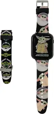 Firsttrends Star Wars Mandalorian Smart Watch with Interchangeable Strap
