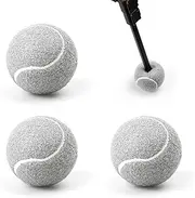 Tennis Balls for Walkers pre Cut Heavy Duty, Pre Cut Walker Tennis Balls for Furniture Legs and Floor Protection, Walkers Legs Universal Precut Glide Balls, Accessories Gifts for Seniors (Grey)