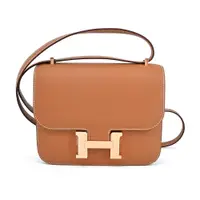 在飛比找PChome24h購物優惠-Hermes 愛馬仕Constance 18cm Epsom