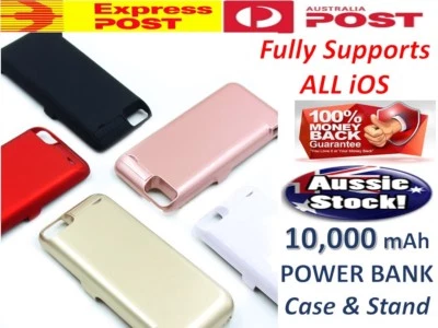 Battery External Power bank Charger Case Charging Cover For iPhone 6s 7 8 6 Plus