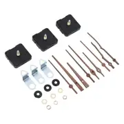 Quartz Clock Movement Mechanism Parts with 3 Types of Walnut Wood Clock8523