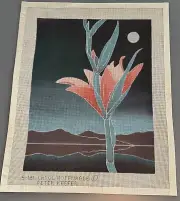 Morrison by Peter Keefer and Carol Hoffnagle Hand Painted Needlepoint Canvas
