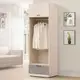 Homelike 蒙布里2尺開放式吊衣櫃-清水模拼色 衣櫥 吊衣櫃 收納櫃 置物櫃 櫥櫃 專人配送安裝