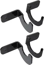 Yardwe Bat Hanger Baseball Bat Wall Mount Decor Display Shelves Balls Wall Mounted Shelves for Storage Two Baseball Display Holders Lightsaber Plate Bat Rack Acrylic Transparent