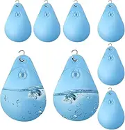 Pool Bags for Winter | 8X Weights Bag for Pool with Hook,Thick PVC Pool Water Bag Antifreezing Pool Tarp Weights Leakproof for Swimming Pool Tent Outdoor