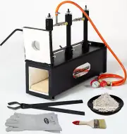 DFPROF3+2D GAS PROPANE FORGE Furnace Burner Knife Making Blacksmith Farrier