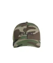celine baseball cap in cotton M Green