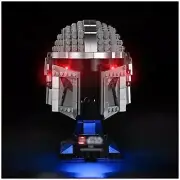 Led Light Kit For Star Wars The Mandalorian Helmet Legos 75328