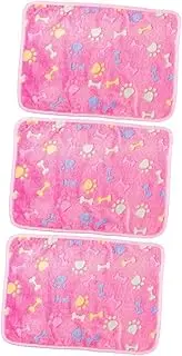 BESPORTBLE Pcs Pet Cushion Blanket Cozy Dog Bed Heating Pad Fleece Dog Blanket for Cats Puppies Kittens