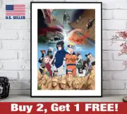 Naruto Poster 18" x 24" Print Anime Wall Art Shippuden 14