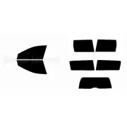 For Volvo XC70 Estate 2000-07 Full Pre Cut Window Tint Kit Front & Rear Film