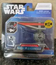 STAR WARS Micro Galaxy Squadron Series 7 SOONTIR FEL'S TIE INTERCEPTOR - CHASE