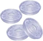 4Pcs Slip Rubber Pads for Indoor Pull Up Bar Nonskid Door Training Bar End Cushions Convenient Grip Accessories for Safe Home Workouts