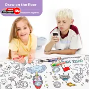 300CM Children's Drawing Roll – Color Filling Paper for DIY Painting & Coloring