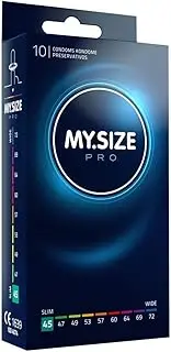 My.Size Pro Condoms 10 Pieces, 45 mm Size