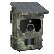 Solar-Powered 4K Wildlife Trail Cam Hunting Camera