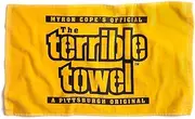 McArthur Myron Cope’s Official The Terrible Towel Pittsburgh Gold