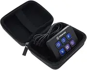 Case Compatible with Elgato Stream Deck Mini Protective Carry Case - Safe Protection for Travelling - Black, Black