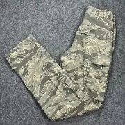 Air Force Trousers Mens 30 X 34 Green Camouflage Utility Cotton Blend Propper