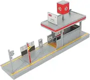 VICASKY Subway Station Model Playing Subway Platform Subway Platform Model Decorative Platform Model DIY Plaything Station Platform Model Children Subway Platform Fake Subway Station