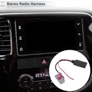 Stereo Radio Harness Bluetooth AUX Adapter Music Cable for Audi A3 Car