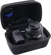 JINMEI Hard EVA Carrying Case Compatible with Panasonic Lumix GX85/G7 4K Digital Camera/Sony Alpha a6400/a6700/a6100 Lens Camera case. (small)