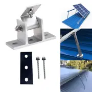 Solar Panel Rotatable Elevation With Angle Bracket Roof Mounting Attachments AU