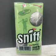 GOLF Novelty Golfer Sniff Pocket Designer Tissues Golf Balls Tees Tissue Pack